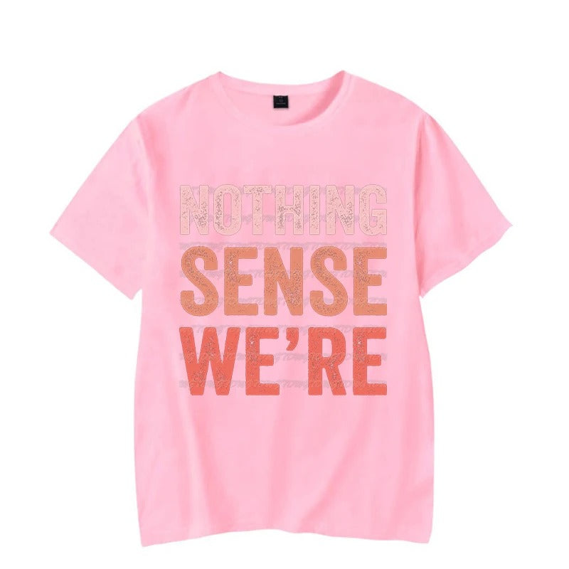 "Nothing Makes Sense When We're Apart" Matching Couple T-Shirts - Gift Tee's