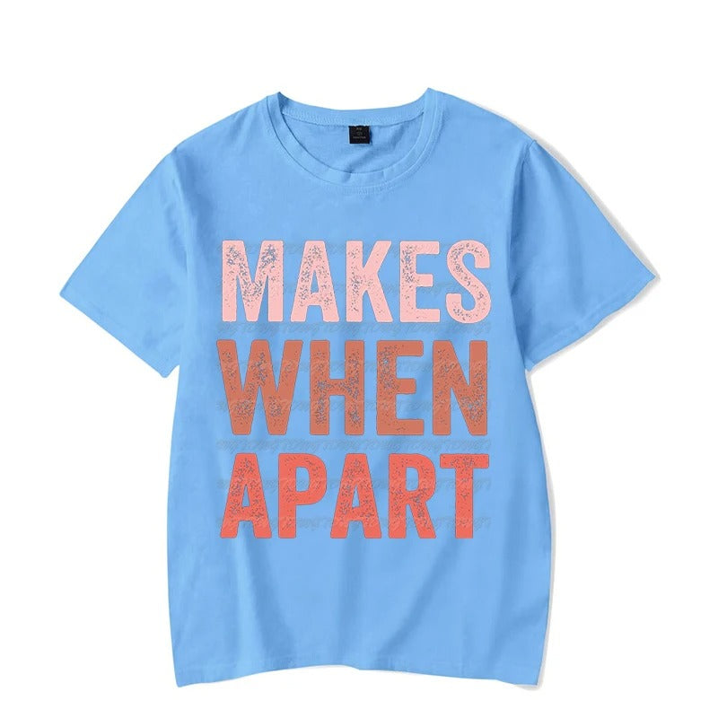 "Nothing Makes Sense When We're Apart" Matching Couple T-Shirts - Gift Tee's