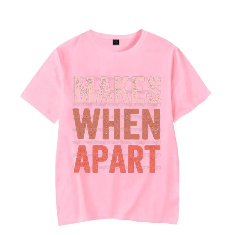"Nothing Makes Sense When We're Apart" Matching Couple T-Shirts - Gift Tee's