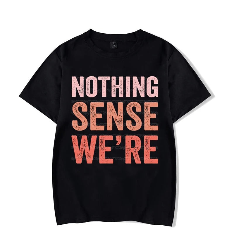 "Nothing Makes Sense When We're Apart" Matching Couple T-Shirts - Gift Tee's