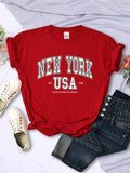New York USA Est 1788 Unisex T-Shirt - Cool Casual Hip Hop Tee
