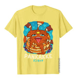 Funny Kawaii Pankakke Japanese Pancake T-Shirt - Cotton Unisex High Street Wear