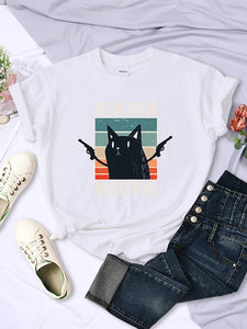 "Pew Pew Madafakas" Funny Print Unisex T-Shirt - Hip Hop Vintage Tee for Casual Tops