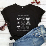 "You Can't Buy Love But You Can Rescue It" T-Shirt - Cute Dog Unisex Graphic Tee